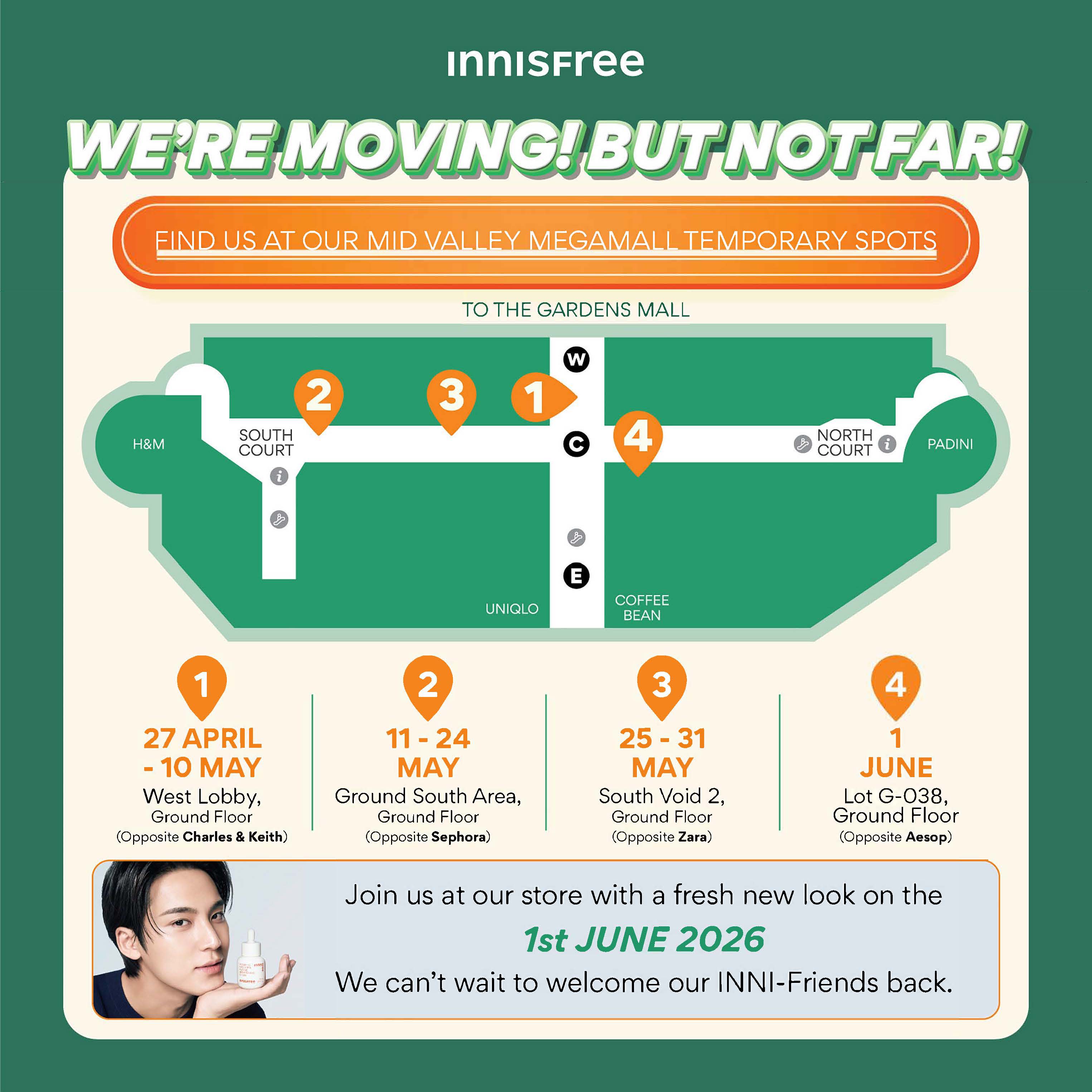 Innisfree Pop-Up